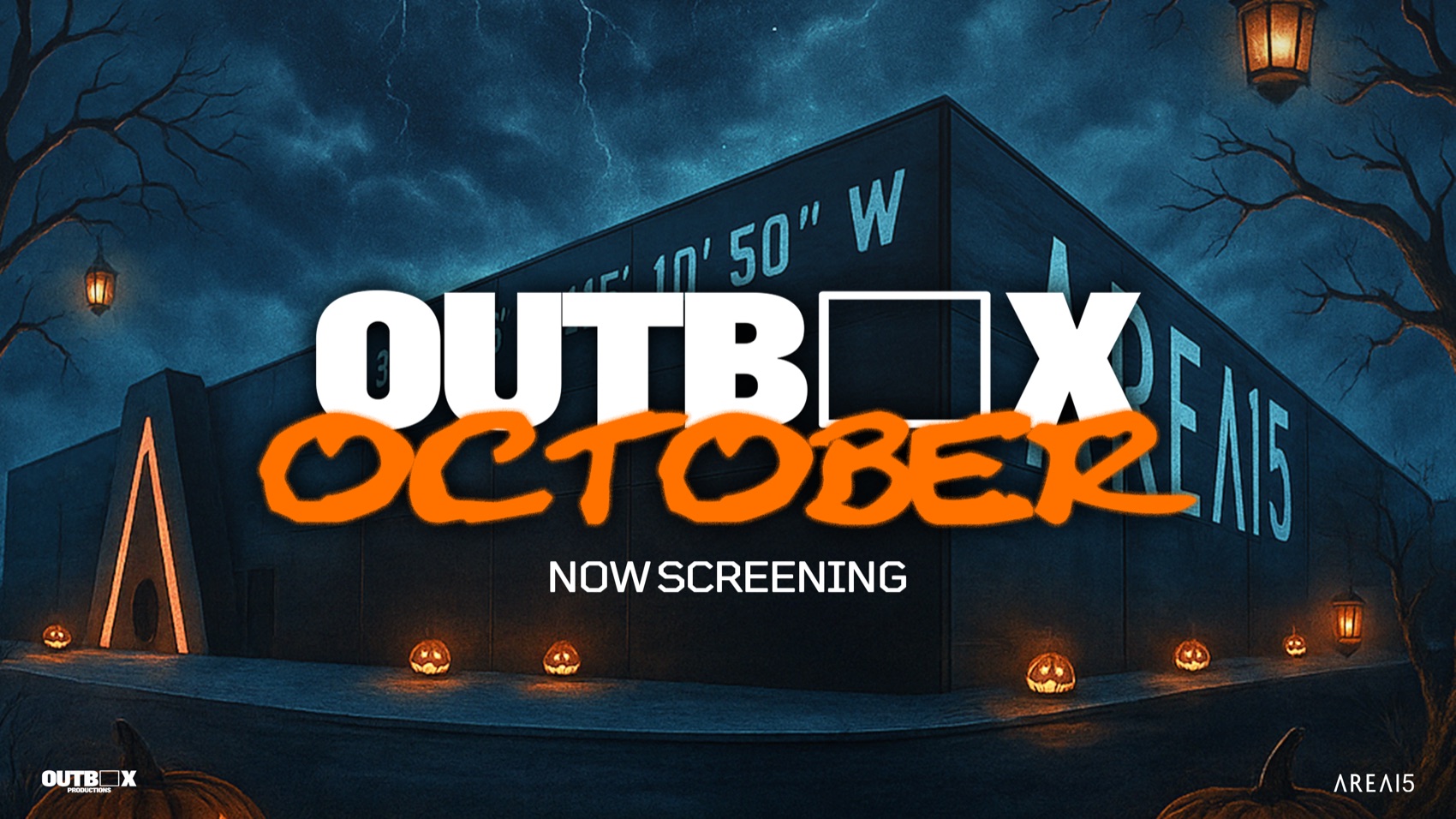 Outbox October — now screening key art